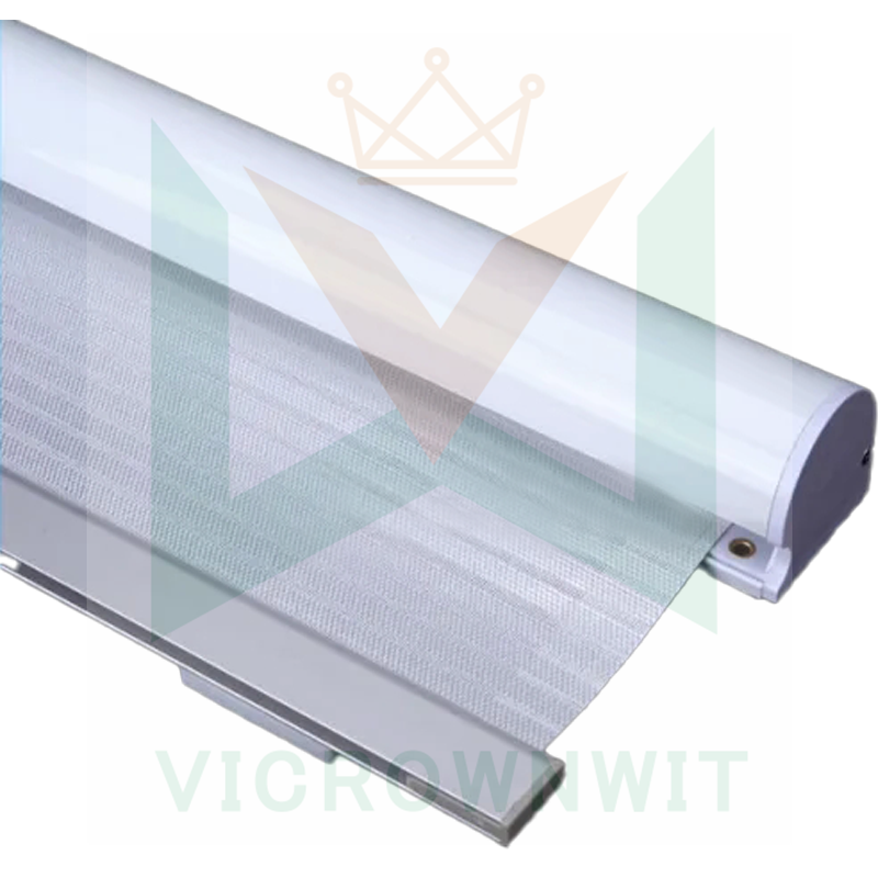 Durable Permeable Night Curtain for Horizontal Showcase in Shops (VPNC4)