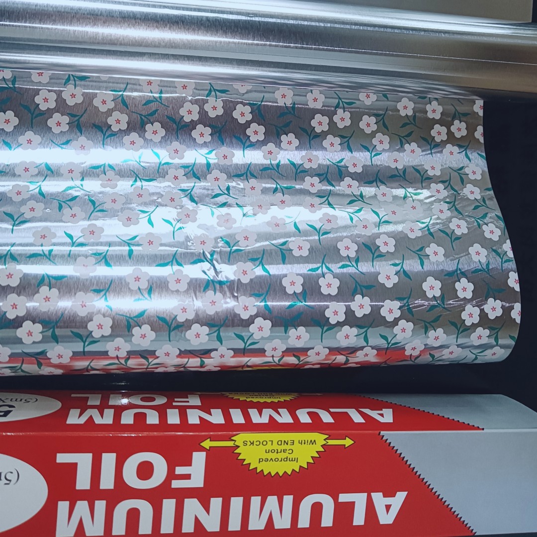 Printed Aluminum Foil Rolls For Catering with Customised Logo Per Roll in Box