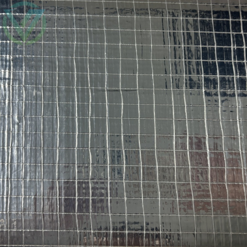 Reinforcing aluminum foil scrim kraft paper facing FSK thermal panels