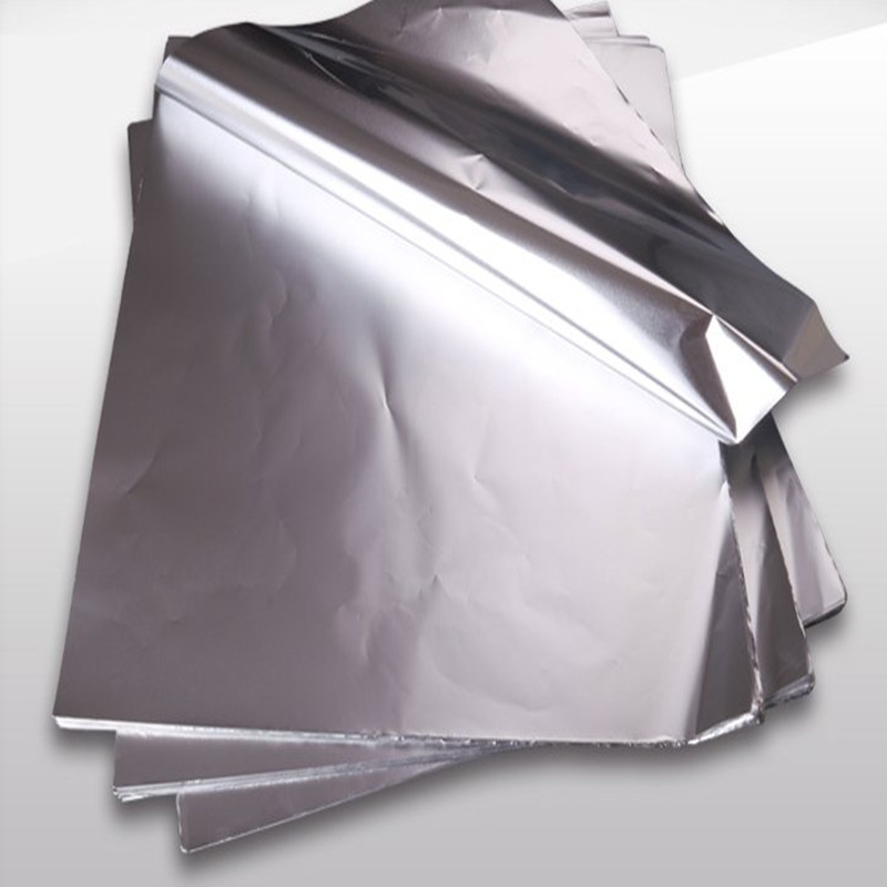 Glossy Aluminium Foil Sheet for Kitchen Wraps & Baking in Different Size