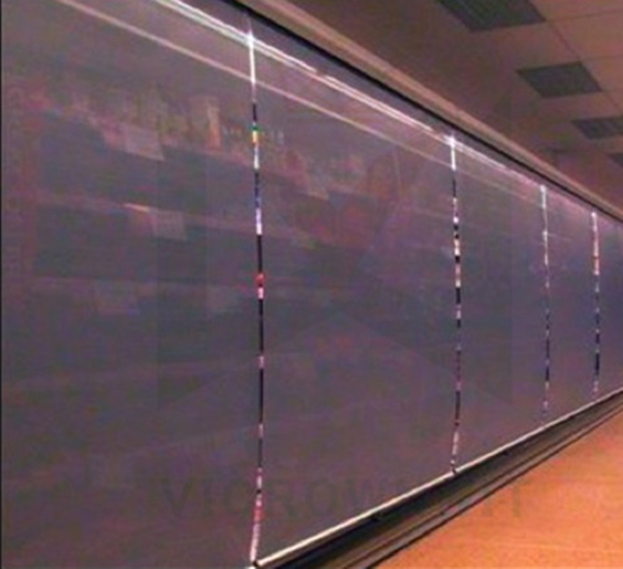Black Night Curtain for Vertical Refrigerated Display Case(VBN-hs)
