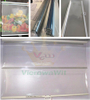 Self Coiling Perforated Transparent Night Curtain For Freezer