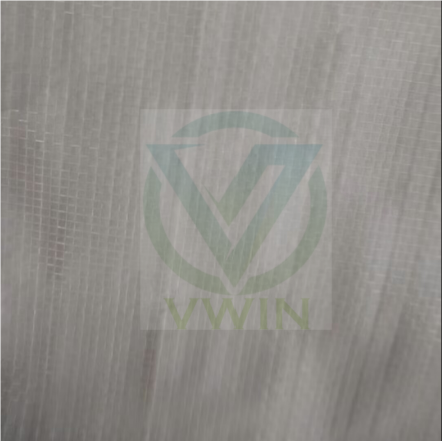 Printed PP Woven Fabric laminate grey coating background as Insulation materials facing