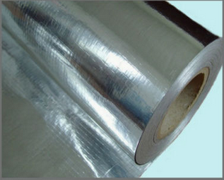 Double sided Aluminium foil laminated woven fabric for reflective radiant barrier