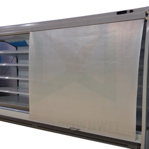 Silver Night Blind for Refrigeración in Supermarket