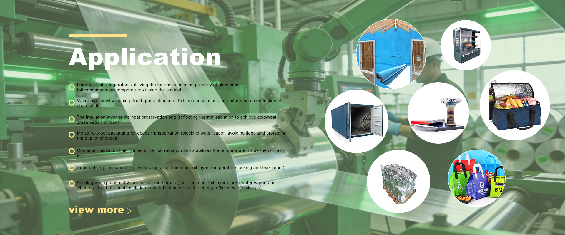 Packaging,Insulation,HVAC,Refrigerator