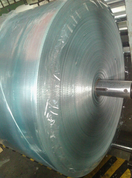 Antiglare Green Flame retardant Foil Woven for bubble XPE foam foil insulation
