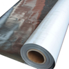 Single sided Reflective Fireresistant Aluminum Foil Woven Fabric to laminate bubble or Foam as Insulation materials