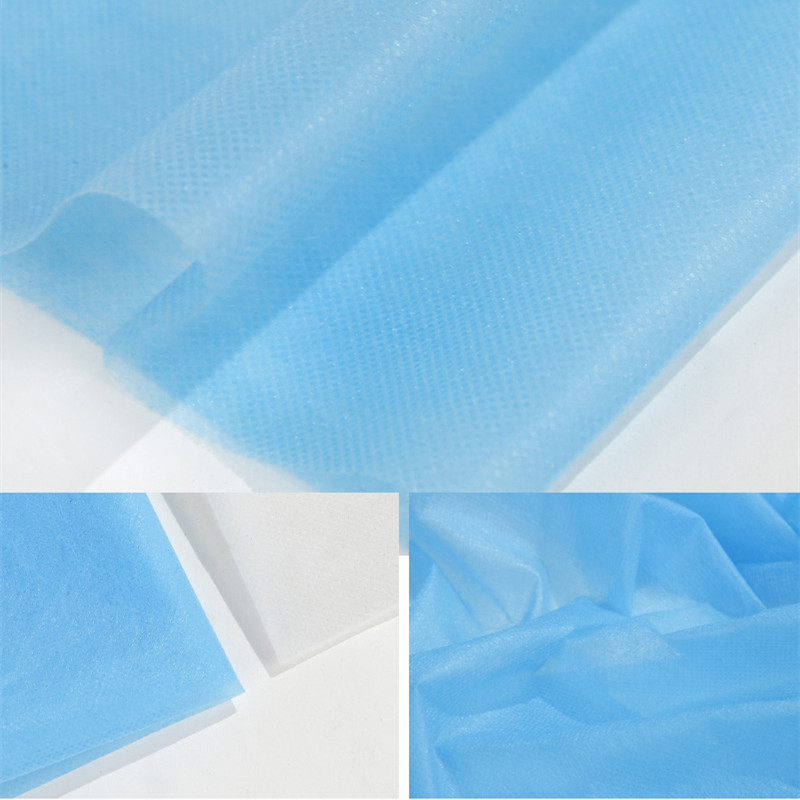 Blue PP non-woven fabric used for masks,disposable clothes, surgical gowns, medical packaging