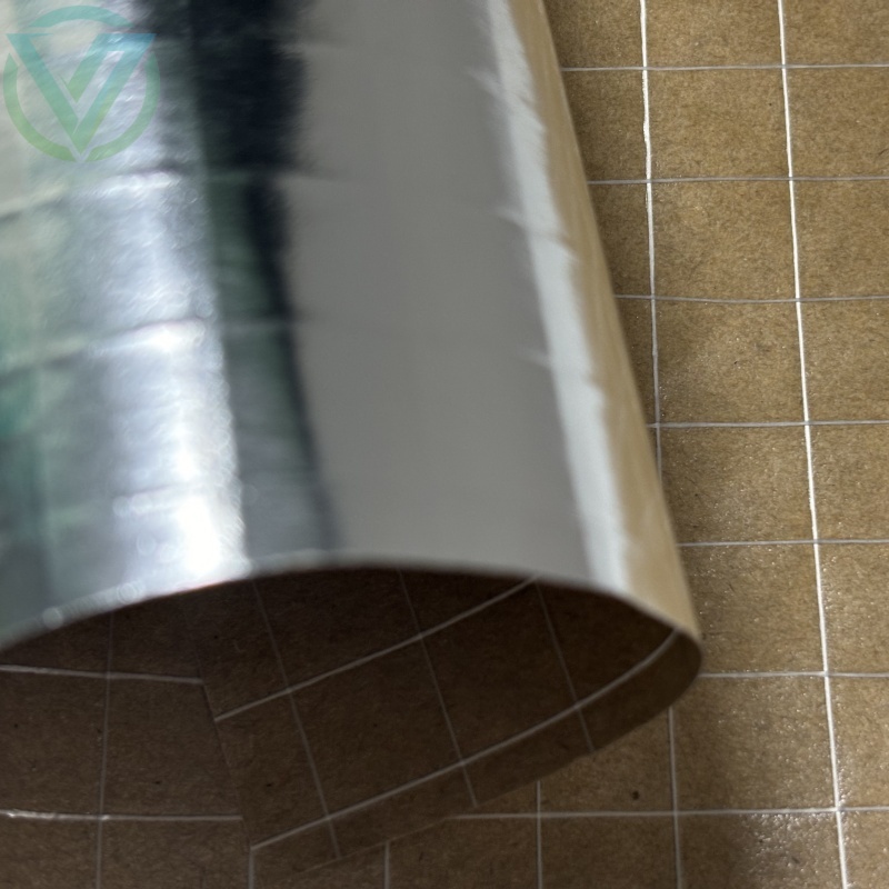 Reinforced Flame Retardant Aluminum Foil Scrim Kraft FSK Facing