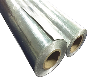Double sided Aluminium foil laminated woven fabric for reflective radiant barrier