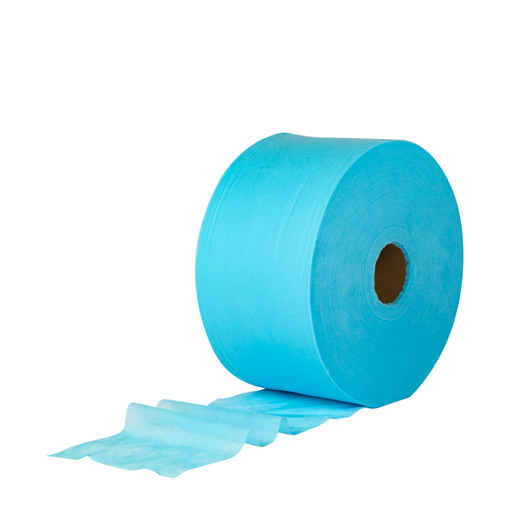 Blue PP non-woven fabric used for masks,disposable clothes, surgical gowns, medical packaging