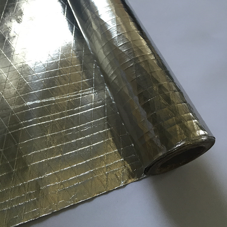 Double Sided 3 ways Reinforced Aluminum Foil Scrim Kraft for Laminated HVAC Insulation