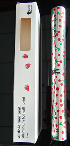 Printed Aluminum Foil Rolls For Catering with Customised Logo Per Roll in Box