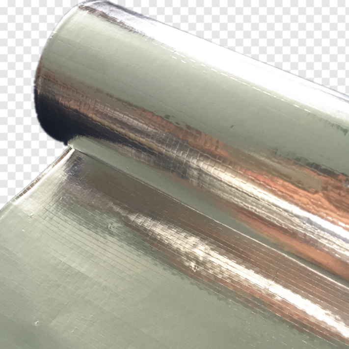 Double sided Aluminium foil laminated woven fabric for reflective radiant barrier