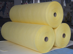 Yellow customised Nonwoven laminated PE for Surgical gown