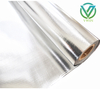 Double sided aluminum foil laminated woven fabric for pipe thermal insulation