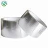 Main shot of reinforced heat resistant aluminum foil tape with solvent acrylic glue, joint sealing tape for HVAC & industrial equipment thermal insulation