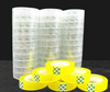 Multi-size clear carton tape set, small portable rolls for split parcels & wide rolls for bulk warehouse packing