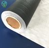 Main image of durable black & white PE-laminated woven fabric, black light-block & white reflective side for industrial packaging