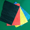 Multi-color PE coated tarpaulin fabric patchwork, UV & water resistant customizable material for outdoor cover