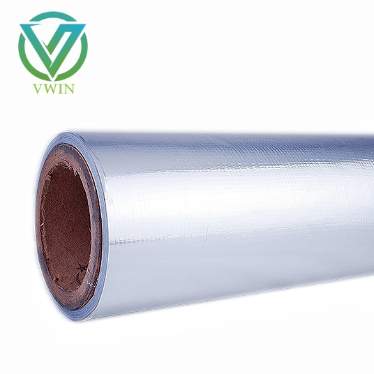 Main image of metallized-film-coated woven fabric, high barrier moisture-proof heat-reflective roll for general packaging & industrial thermal insulation