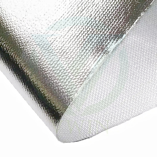 Aluminum foil fiberglass cloth main image, high-reflective insulation