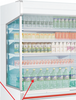 Breathable anti‑condensation night blind assembly drawing for supermarket display freezer
