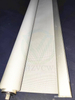 Side detail view of durable non‑punch fabric night curtain roller and profile
