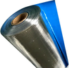 Wide dark blue non-combustible foil roll, universal sarking for medium factory & residential roofs