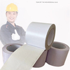 Multiple large industrial rolls white woven tape shot, mass production for factory jumbo bags, strong adhesion & anti-tear