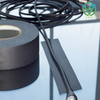 On-site wiring harness binding photo, flame retardant insulation to prevent leakage for multi-strand wire joints in control cabinets