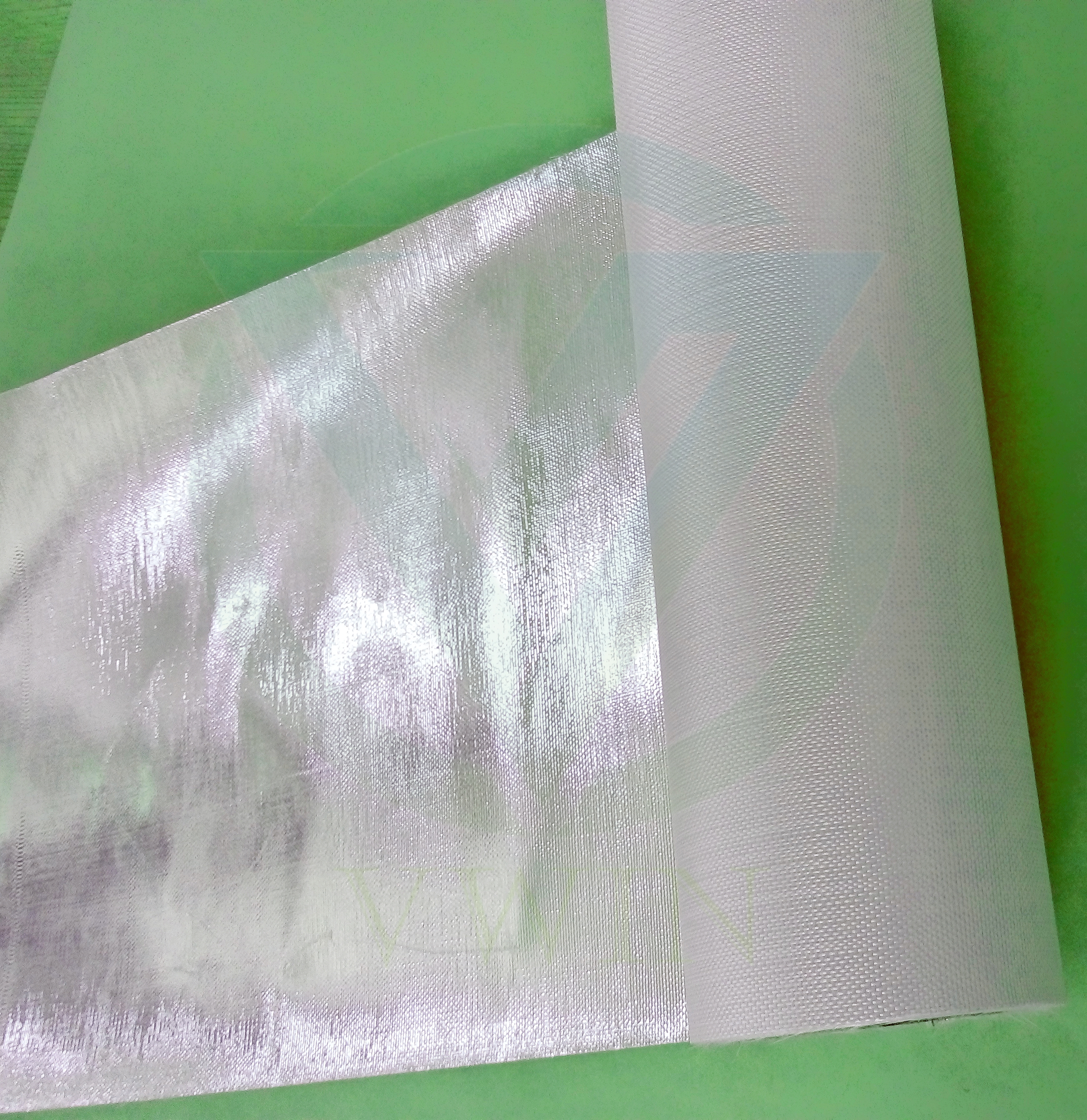 Main product image of waterproof fiberglass cloth laminated with aluminum foil for industrial protection
