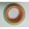 Wide full roll gradient rainbow stripe linerless printed tape, mass factory logistics sealing, color stripes for warehouse cargo sorting identification