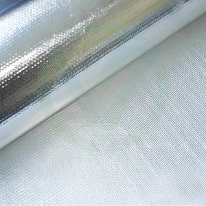 Main product image of aluminum foil laminated fiberglass fabric for fire protection system wrapping
