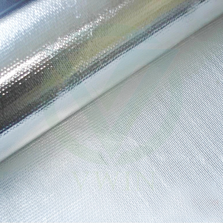 Main product image of aluminum foil laminated fiberglass fabric for fire protection system wrapping