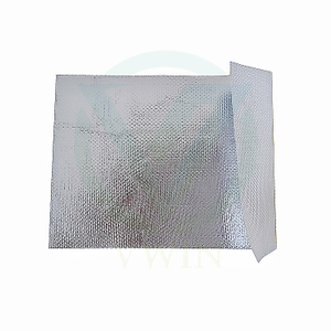 Main product image of non-combustible aluminum foil fiberglass cloth used as reflective insulation for photovoltaic power stations