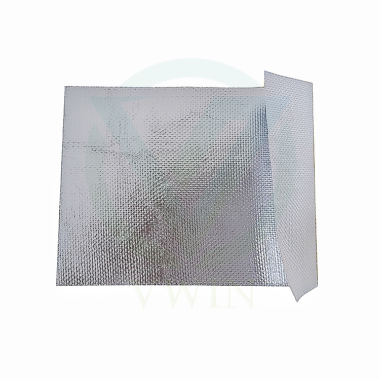 Main product image of non-combustible aluminum foil fiberglass cloth used as reflective insulation for photovoltaic power stations