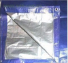 Double-sided blue-silver PE coated woven tarpaulin, waterproof & heat reflective for tent and equipment covering