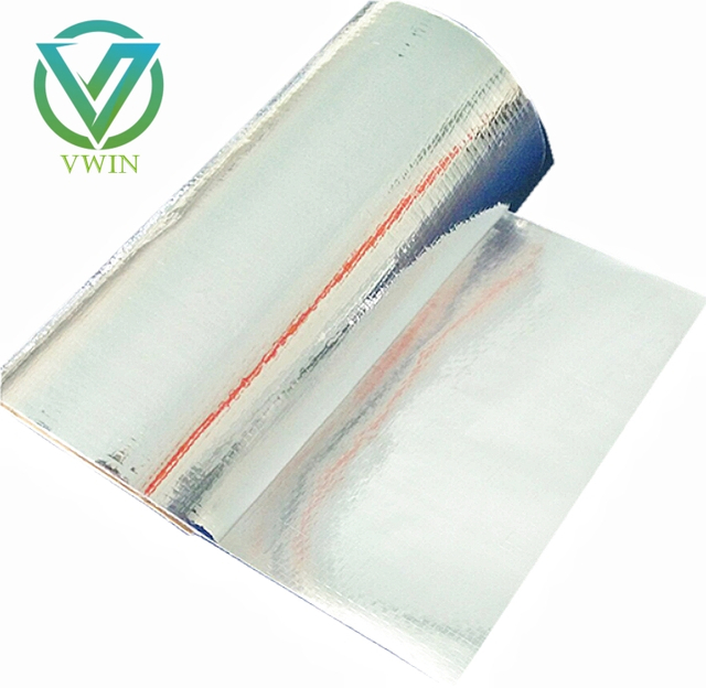 Wide full roll lightproof aluminum woven laminate, flexible easy splicing material for mass fruit, vegetable and seedling greenhouse covering cutting