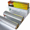 Custom Printed Food Grade Tin Foil Roll Using Yellow Box Packaging for Household Kitchen Use