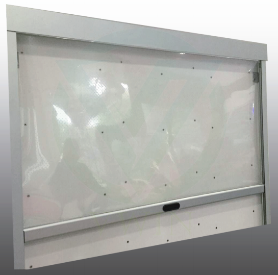 Breathable Plastic Night Curtain with Metal Bracket for Refrigerator in Marketplace