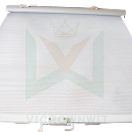 Customized non‑punch perforated night blind for refrigerator, VWIN commercial freezer night curtain