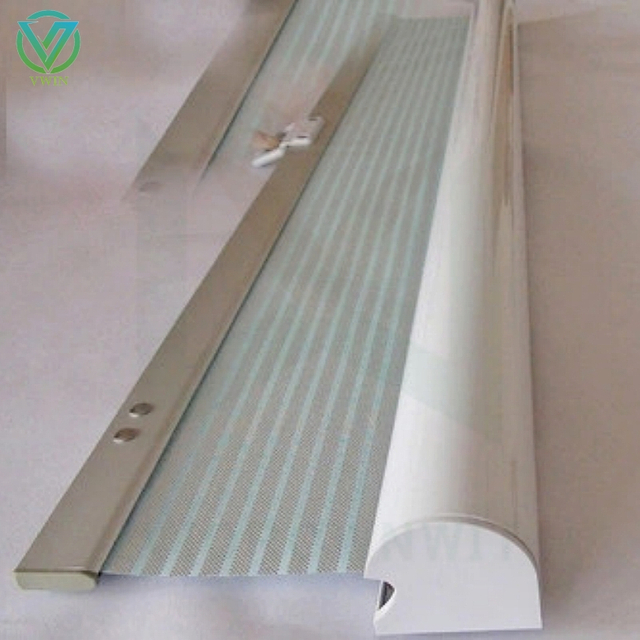 Anti‑mold customized no‑punch night curtain for display, commercial showcase night blind
