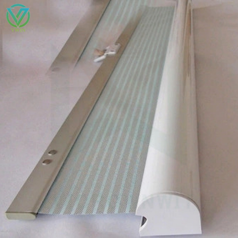 Anti‑mold customized no‑punch night curtain for display, commercial showcase night blind