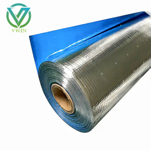Micro-punched dark blue non combustible alu foil woven for medium duty roof sarking insulation