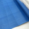 Matte blue fire resistant outer layer, perforated breathable for commercial heavy wall construction