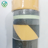 Group shot of four-color anti-slip tape set, solid yellow, solid black, black-orange warning, black-green warning tapes for equipment step & industrial area anti-slip marking