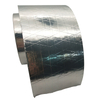 Single roll soft light shot of reinforced MPET scrim tape, aggressive adhesive keeps tight bond under wide temperature range