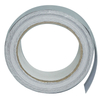 Wide full roll flame retardant foil scrim kraft tape, tri-scrim reinforced tear resistant for large air duct lapping construction